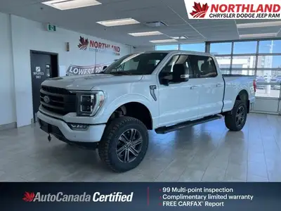 The 2022 Ford F-150 Lariat Crew Cab with V8 is a powerful and well-equipped full-size pickup that de...