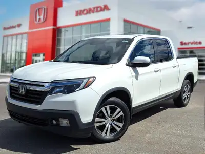 NEW TO CANADA? WE HAVE AN APPROVAL WAITING FOR YOU! The 2017 Honda Ridgeline EX-L is a versatile pic...