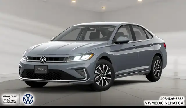 2026 Volkswagen Jetta Trendline Smart Tech, Fuel Efficient, Refi