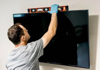 Tv wall mount and Tv Installation Handyman services 647-571-9509