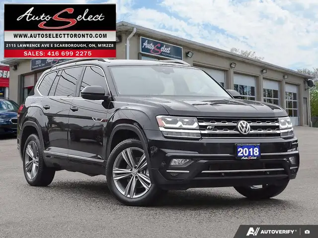 2018 Volkswagen Atlas Execline R-Line - 4Motion - AWD - Apple...