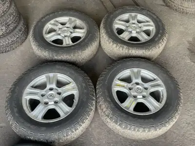 275/65R18 Set of 4 Rims & Tires that came off a 2011 Toyota Sequoia *Tire Size: 275/65R18 *Brand: Go...