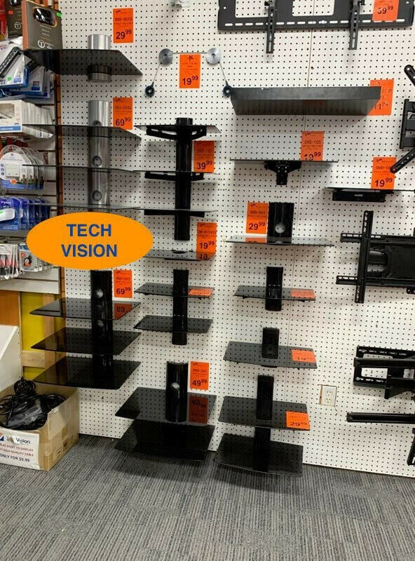 Protech Single/two/three Tier Wall Mountable DVD Shelves in Storage & Organization in City of Toronto