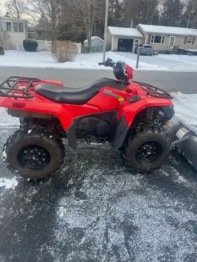APPLY NOW: https://www.ridecollective.ca/get-pre-approved 2022 SUZUKI KINGQUAD 500 AXI • Reliable 50...