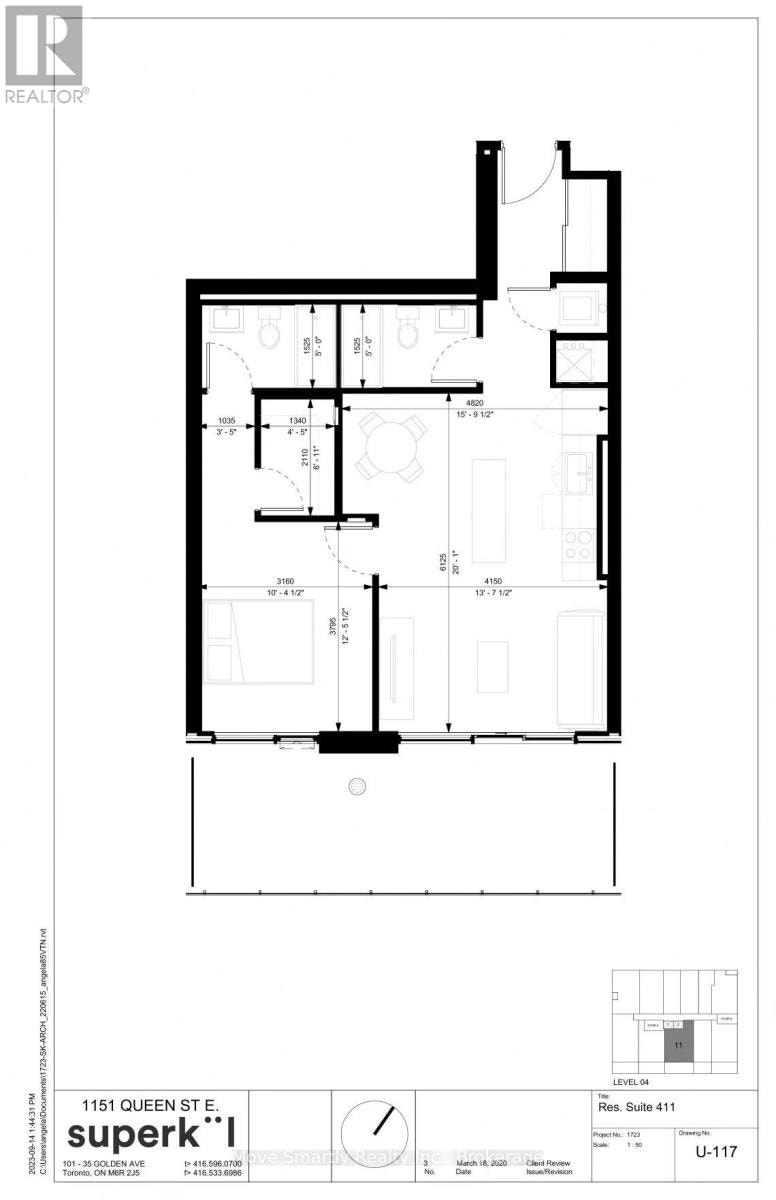 411 - 115 LARCHMOUNT AVENUE Toronto (South Riverdale), Ontario 2
