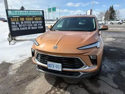 At Spadoni Sales and Leasing at the Thunder Bay Airport they have this low km 2025 Buick Encore GX "...