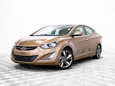 HYUNDAI ELANTRA LIMITED 2016 Sièges en cuir Sièges avant chauffants Volant chauffant Toit ouvrant él...