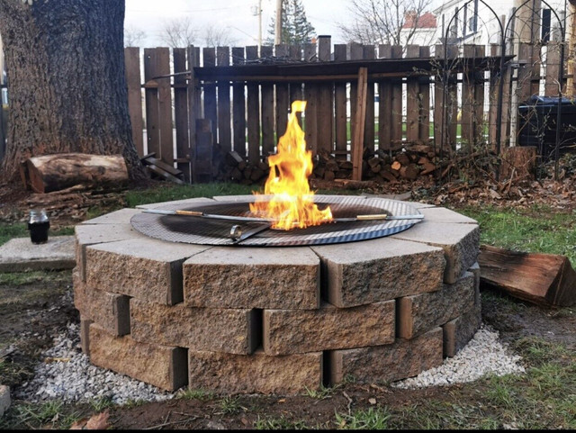 FIRE PITS - RETAINING WALLS - FLOWER BEDS - in Patio & Garden Furniture in Moncton - Image 3