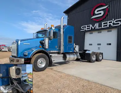 1 Owner!! 2013 Kenworth T800 276 Wheelbase! Cooler pack wet kit KMS 459,363 HRS: 15,628 Over $35k in...