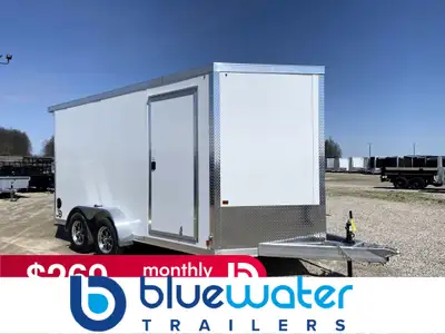 Canadian Mennonite Built Aluminum Enclosed Cargo Trailer is $12,915.00 or $258.27/month! Ord: E2036-...