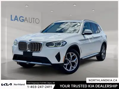 2023 BMW X3 xDrive30i New Price! Ready for anything, from the streets of Calgary to the highways of...