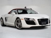 This beautiful 2011 Audi R8 Spyder has a clean Carfax report. Unleash pure open-air excitement with... (image 1)