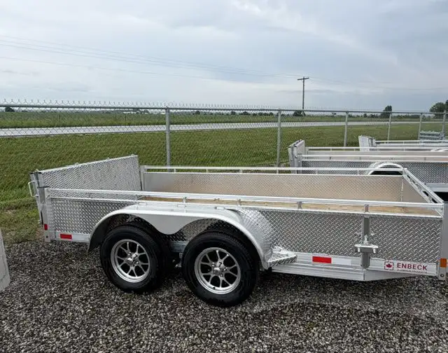 2027 ENBECK E ALUMINUM 7X14 TANDEM AXLE UTILITY TRAILER | Cargo ...