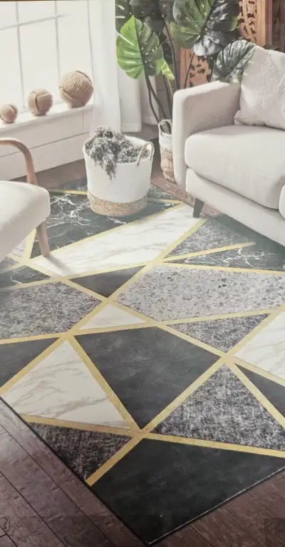 NEW Vintage Area Rug 5x7 Washable indoors Rug, View more
