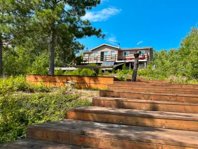 Located in Wallace Lake Manitoba on titled property! Escape to your waterfront retreat on stunning W...