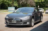 2014 Tesla Model S 85 Fully electric Tesla Model S luxury sedan. Four brand new tires. Powered by a... (image 2)