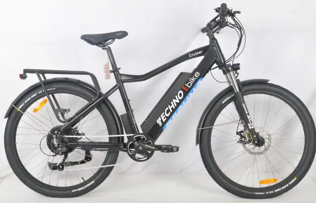 Electric Bike E-Bike Cruiser 500W Black628647437635871228