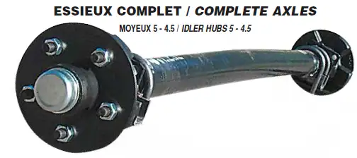 trailer part AXLE tire;rim in Tires & Rims in Ottawa - Image 2