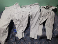 3 pairs of women's white jeans (sz 32)