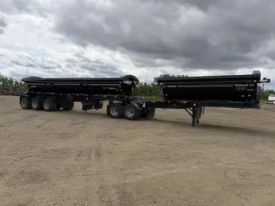 2023 MIDLAND TANDEM-TRIDEM SIDE DUMP TRAILER - Lead 2023 TW2500 25 FT. Tandem, Lift Axle, GVWR 88,18...