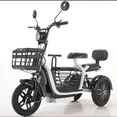 High-Speed Electric Tricycle Lithium Battery 3-Speed, Brand New,, View more