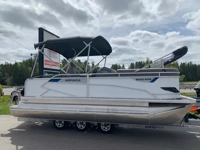 2024 Armada Magic Sky 188 Sport Tritoon in Powerboats & Motorboats in Sault Ste. Marie - Image 3