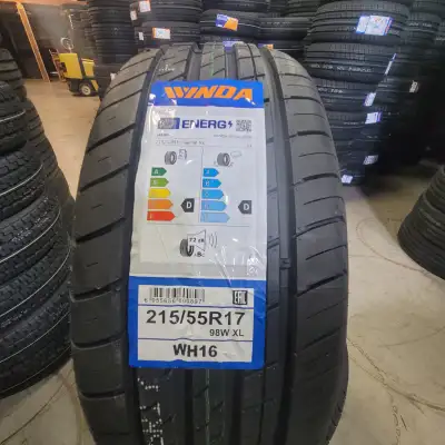 Brand new! Price - $90.00/each + HST Size - 215/55R17 Install - $25.00/each $395.00 For the set! Gre...