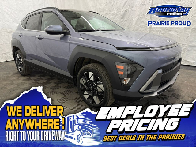 2024 Hyundai Kona PREFERED TECH PKG AWD | HTD LTHR STS | PANO RO in Cars & Trucks in Lloydminster