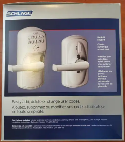 Electric Keypad Lock(Brand New), View more