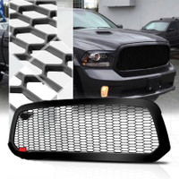 Matte Black ABS Honeycomb Mesh Bumper Grille/Grill for 13-20 Ram