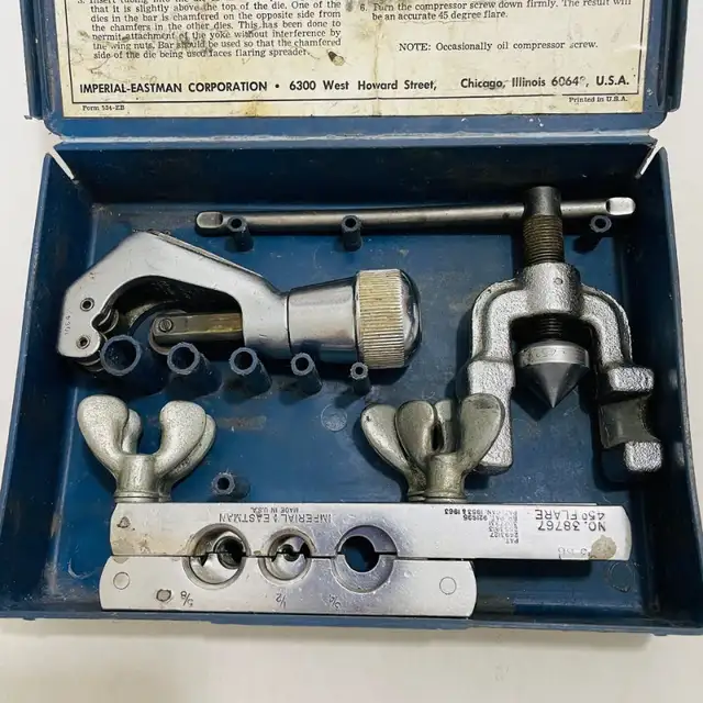 IMPERIAL- EASTMAN #375-FS ~ Flaring Tool 1/8" to 3/4", USA Made62863263013251123