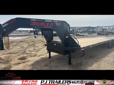 The 2026 Double A GHB‑258‑32 Gooseneck Highboy Trailer is a premium heavy‑duty hauling solution desi...