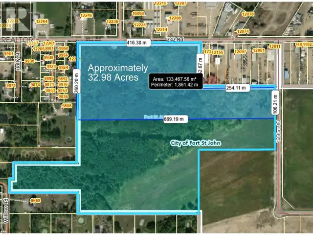 PR PCL B 121 STREET Fort St. John, British Columbia in Land for Sale in Fort St. John - Image 2