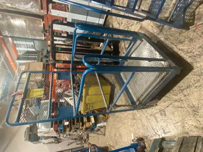 Kleton Man Cage for forklift on casters, View more