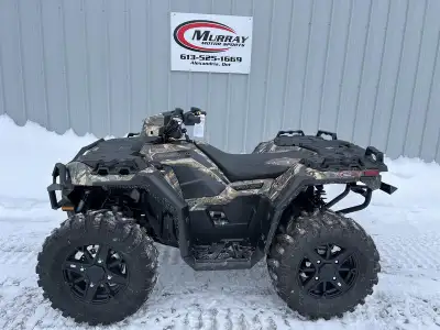 - 2026 Polaris® Sportsman 850 Trail Camo - LED pod & headlights - 27" Pro Armor X-Terrain tires 14"...