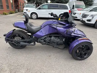 Check out this 2023 Can-Am Spyder 1330cc F3 Semi-Automatic with only 11,277kms. Be sure to follow us...