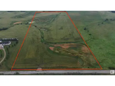 Here is your chance to own 40 ACRES only 1 mile from Edmonton City limits in the GROWING SOUTHEAST A...