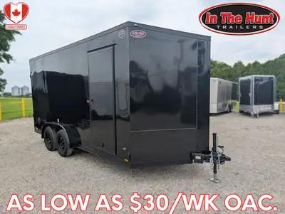 Cargo trailer, Enclosed Trailer, V-nose, ATV trailer, Tandem Axle, Single Axle, Ramp Door, Barn Door...