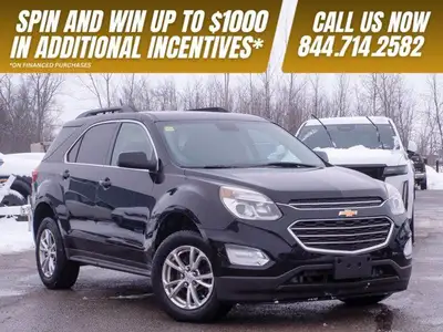 The *2017 Chevrolet Equinox LT* is a versatile and comfortable compact SUV, ideal for families and d...