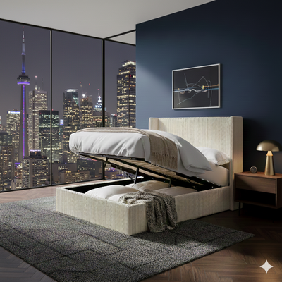 Queen bed for sale, View more