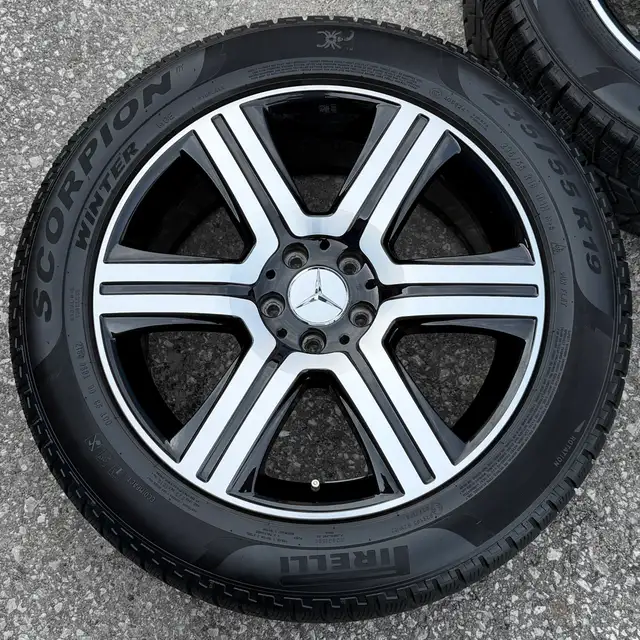 Mercedes GLC 300 19 Inch *OEM* Wheels & Snow Tires in Tires & Rims in City of Toronto - Image 4