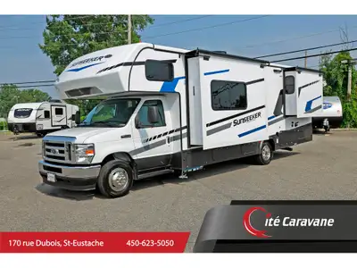 disponible sur commande - available on order Forest River Sunseeker 2860 , 2 extensions + Skirt pain...