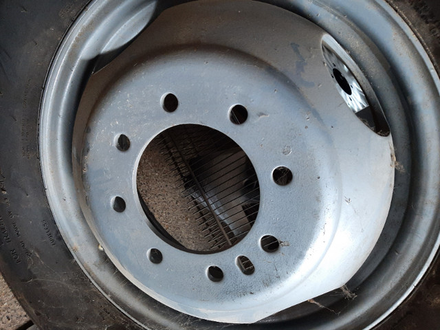 Truck tire and rim ST235/80R16 8 bolt rim in Tires & Rims in Hamilton - Image 3