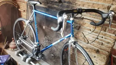Roadbike Rossi 60cm Columbus steel Modern Ultegra Shimano group, View more