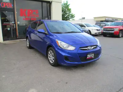 2013 HYUNDAI ACCENT 4 CYLINDER AUTOMATIC TRANSMISSION FRONT WHEEL DRIVE WITH 180,000KMS ALL OF OUR I...