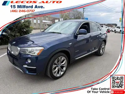 All vehicles come with a full vehicle History Report, ask to see it! 2016 BMW X4 features include ke...