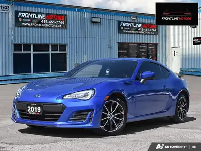 2019 Suabru BRZ - Accident-Free! Blue on Black Interior! Well Maintained! Loaded With Apple CarPlay,...