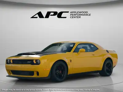 Drag strip dominance the 2018 Dodge Challenger SRT Demon delivers insane power with its exclusive De...