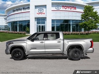 The 2026 Toyota Tundra 4x4 Crewmax Limited in a striking Celestial Silver Metallic finish is a robus... (image 2)