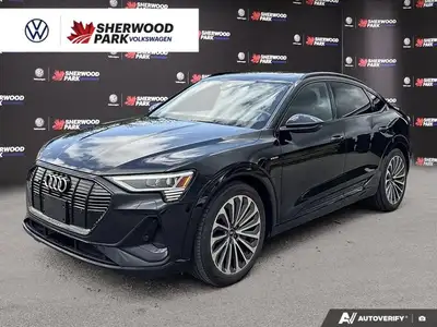 Check out this 2022 Audi e-tron Sportback Progressiv while we still have it in stock! *This Audi e-t...